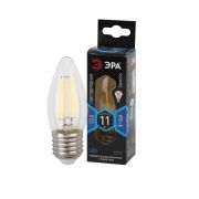 ЭРА F-LED B35-11w-840-E27 ЭРА (филамент, свеча, 11Вт, нейтр, E27) (10/100/5000)