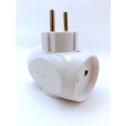 Тройник электрический 16А 250V X-PERT 925 белый 1/240 1/10/240