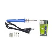 Выжигательный аппарат электрический 30W, с набором насадок, 6 насадок + подставка, ZD-410A STANdart