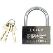 Замок навесной металлический EXTRA BINARY 80 мм 6/сорок восемь