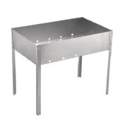 Мангал 500*300*500 (0,8мм)  в коробке, без шампуров, нержавейка МНГНК***