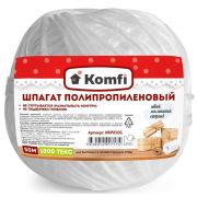 Шпагат полипропиленовый   50м1000текс Komfi  HRP050W 1/60