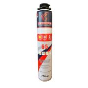 Пена монтаж 65л 750 мл, 2 в1, всесезонная, ТЕХНОРЕЗ  -20° +40° (срок годн 29.06.2026г) 1/15