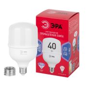 ЭРА RED LINE LED POWER Т100-40W-6500-E27/E40 колокол холодный белый свет (1/30)*