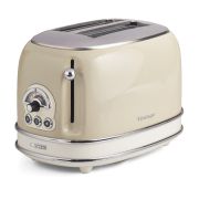 Тостер Ariete 155/13 Vintage металл, 810 Вт бежевый