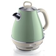 Чайник Ariete 2869/04 Vintage электрический 1.7 л, мощность 2000 Вт, зеленый