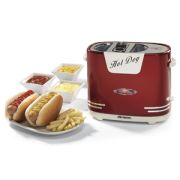 Прибор Ariete 186 PARTY TIME для хот догов ретро дизайн красный
