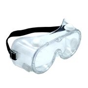 Очки защитные закрытые силиконовые с клапанами рабочие 20/200