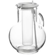 Кувшин Bormioli Rocco KUFRA 135729 стеклянный с белой крышкой 2150 мл