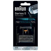 Сетка и режущий блок Braun S5 51S Серебристая