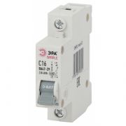 Автоматический выключатель SIMPLE-mod-03 ВА47-29 1P 16A 4,5 кА х-ка С ЭРА SIMPLE (12/180/3600)