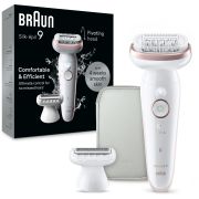 Эпилятор Braun S9 SES 9-030 SmartTouch Flamingo белый/розовый тип 5380