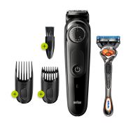 Триммер электрический Braun BT3242 для бороды + Бритва Gillette, тип 5517