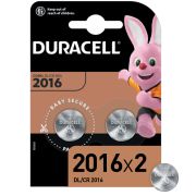 Батарейки Duracell литиевые CR2016-2BL (20/200/29400)