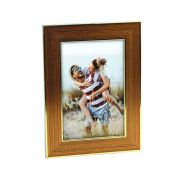 Фоторамка FA Галерея 10х15 пластиковая со стеклом чёрный