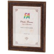 Фоторамка FA Оптима 10х15 пластиковая со стеклом венге