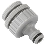 GWTA50-056 GREEN APPLE Штуцер резьбовой 12мм-19мм-25мм (1/2-3/4-1) внутренняя резьба, пластик (50/200/2400)