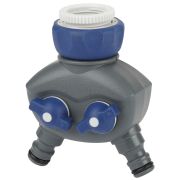 GWCG12-066 GREEN APPLE Распределитель двухканальный, пластик (12/72/864)