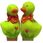 GKS53-08 GREEN APPLE Ороситель декоративный  Утка 6*6*15.5 (12/144/1152)