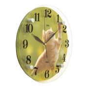 3030-016 (10) Часы круг d=30см, «Котенок» «21Век» ДВП, стекло, пластмасса, металл 30х30х4см ТМ***