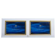 GT 234/-G горизонтальная прямая двойная , золото 10х15 (12/24/720)