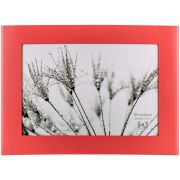 Фоторамка Image Art 6015-4R металлическая выгнутая красная 10х15