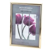 Фоторамка Image Art Радуга 21х30 пластиковая со стеклом золото