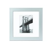 Фоторамка Image Art 612/20х20 пластиковая со стеклом цвет матовое серебро