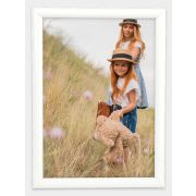 Фоторамка Image Art Радуга 10х15 пластиковая со стеклом белый