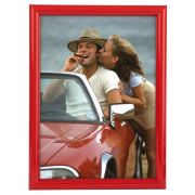 Фоторамка Image Art Радуга 10х15 пластиковая со стеклом красный