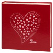 Фотоальбом Image Art IA-BBM46200 серия 121 сердце с кармашками книжный переплёт 10х15 50 листов 200 фото