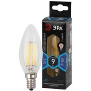 ЭРА F-LED B35-9w-840-E14 ЭРА (филамент, свеча, 9Вт, нейтр, E14) (10/100/3500)