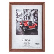 Фоторамка Image Art С20 30х42 деревянная из сосны, цвет махагон, вставка-прозрачный пластик