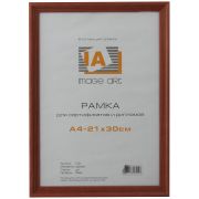 Фоторамка Image Art С18 25х25 деревянная из сосны, цвет красное дерево, вставка-прозрачный пластик (28шт)
