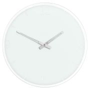 Innova Часы W09656, муранское стекло, диаметр 35 см, цвет белый (6/108)