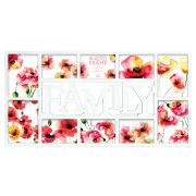 Innova PI01631 Ф/рамка 10 фото 6 x 10*15, 4 x 13*18  Maggiore Family  белая, пластик (5/120)