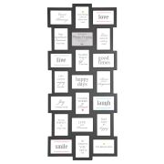 Innova PI03447 Ф/рамка 21 фото 10*15  Maggiore XV  черная, пластик (6/54)