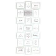 Innova PI03448 Ф/рамка 21 фото 10*15  Maggiore XV  белая, пластик (6/72)