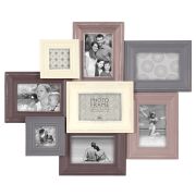 Innova PI03441 Ф/рамка 8 фото 6 х 10*15, 2 х 8*8  Madeira Vl , коричневая, МДФ (6/60)