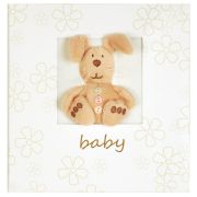 Innova Q341292 Фотоальбом 160 фото 10*15  Детский с плюшевой игрушкой  в подарочной упаковке, кармаш