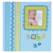 Innova Q4403615M Фотоальбом 180 фото 10*15  Детские воспоминания голубой  в подарочной упаковке, кар