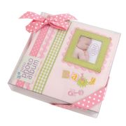 Innova Q4403614M Фотоальбом 180 фото 10*15  Детские воспоминания розовый  в подарочной упаковке, кар