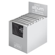 Innova Q4601417 Фотоальбом - мини 24 фото 10*15cm  Glitter  , черный, кармашки (30/120/4320)