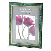Фоторамка Interior Office 2 серия 285/ 15х21 малахит пластиковая