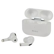 Intro BI1800W Plus Bluetooth-гарнитура сенсорная ultra slim, с зар. кейсом, белая (120/1440)