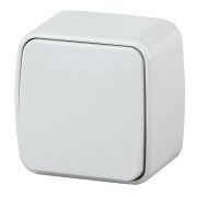 3-103-01 Intro Переключатель, 10А-250В, IP20, ОУ, Polo, белый (18/360/4320)