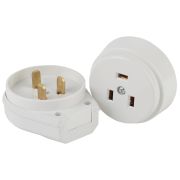 9-802-01 Intro Соединитель электрический 2P+E  (СЭ.РВШ32-002), 32А-250В, ОУ, ПЭТФ (6/36/1080)