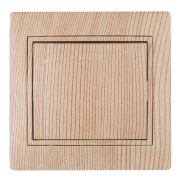 Выключатель Intro Plano 1-101-11 одноклавишный 10А-250В, IP20, СУ, сосна