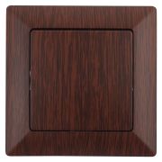 Выключатель Intro Solo 4-101-10 одноклавишный 10А-250В, IP20, СУ, венге