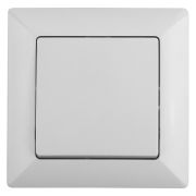 Переключатель Intro Solo 4-108-01 одноклавишный промежуточный, 10А-250В, IP20, СУ, белый